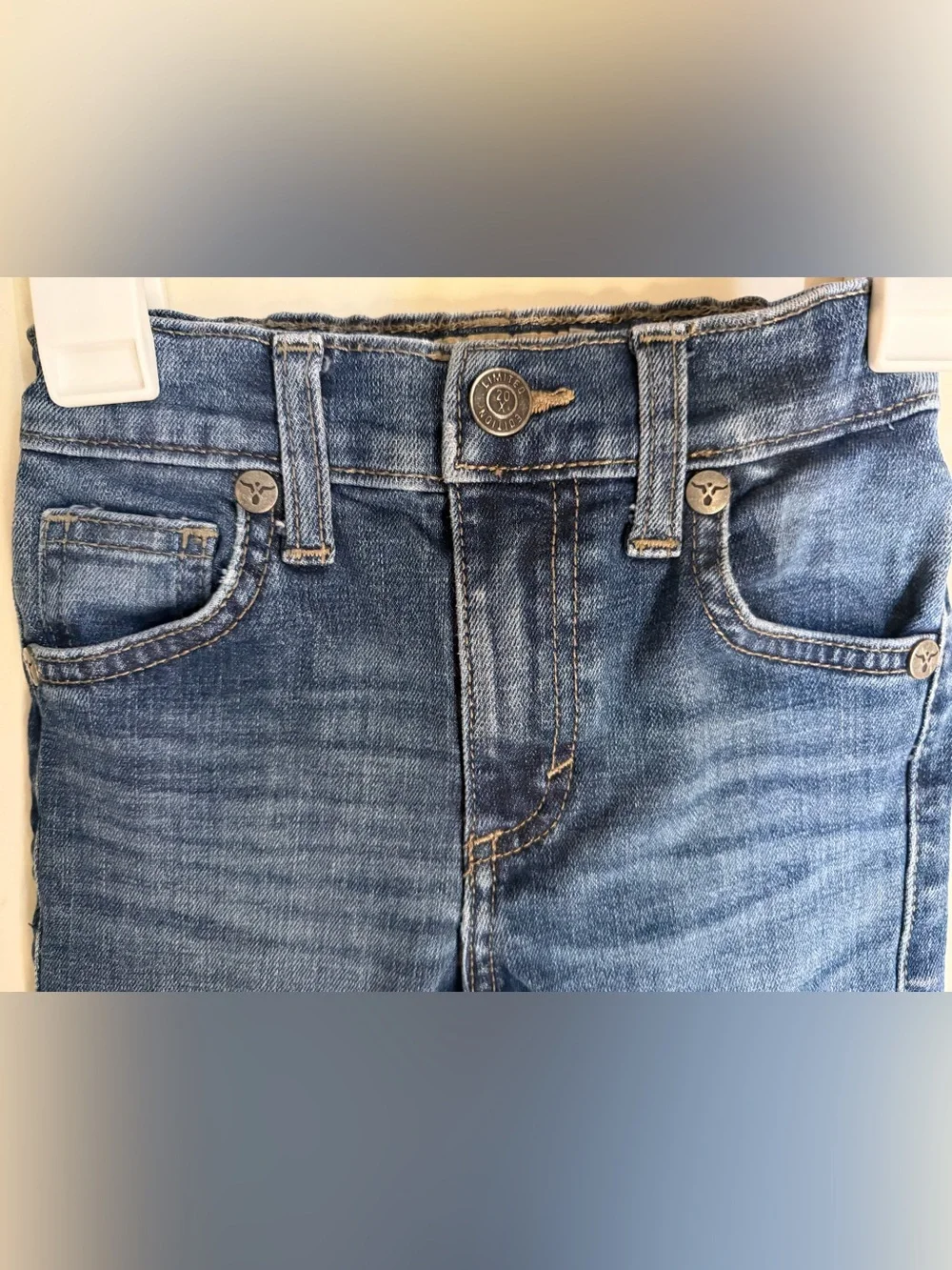 Wrangler Boys' Blue Jackets Bootcut Jeans 3T western cowboy rodeo formal casual